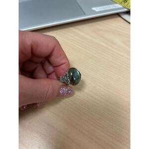 Stunning Labradorite Ring in Gorgeous Sterling Setting